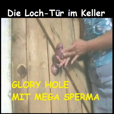 GloryHole - Handjob im Keller