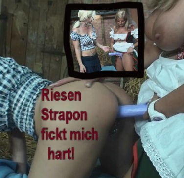 Riesen Strapon fickt mich hart!