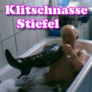 Klitschnasse Stiefel