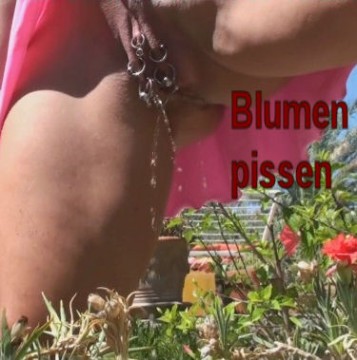 Blumen pissen!!