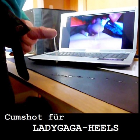 Wichsvorlage LadyGaga-Heels