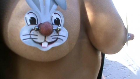 Easter bunny nose?