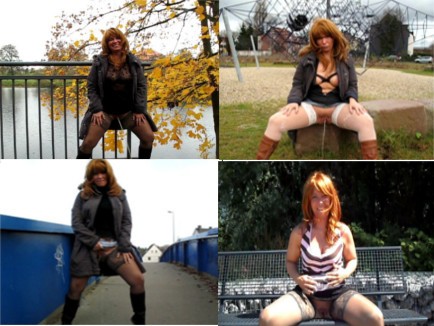 Meine allerersten Pissvideo Outdoor und Indoor