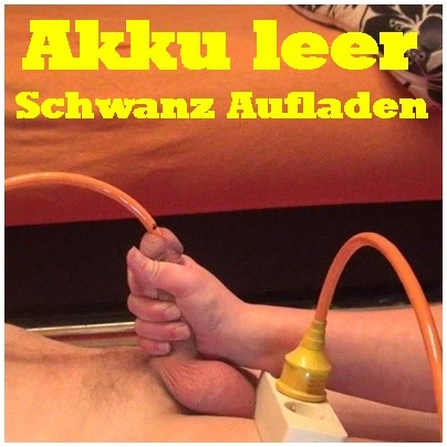 Akku leer-Schwanz Aufladen