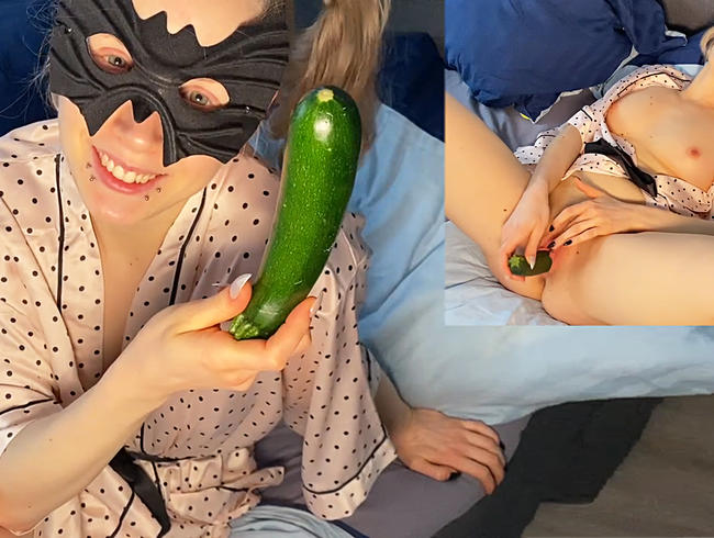 Zucchini reingeschoben?! Durch GEMÜSE zum ORGASMUS!