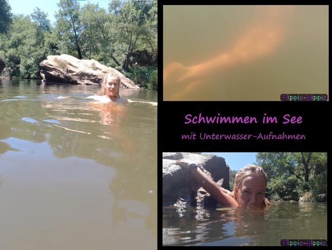 Schwimmen im See - Mit Unterwasseraufnahmen