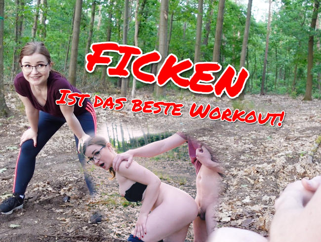 FICKEN  ist das beste Workout !!! OUTDOOR PUBLIC CREAMPIE