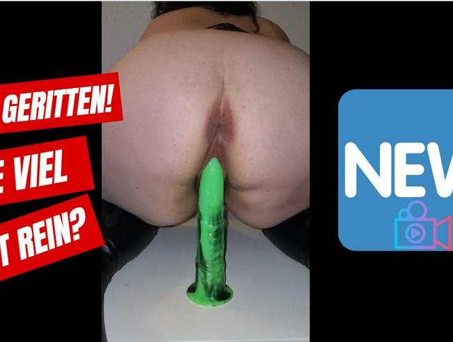 Ich reite meinen neuen Dildo!